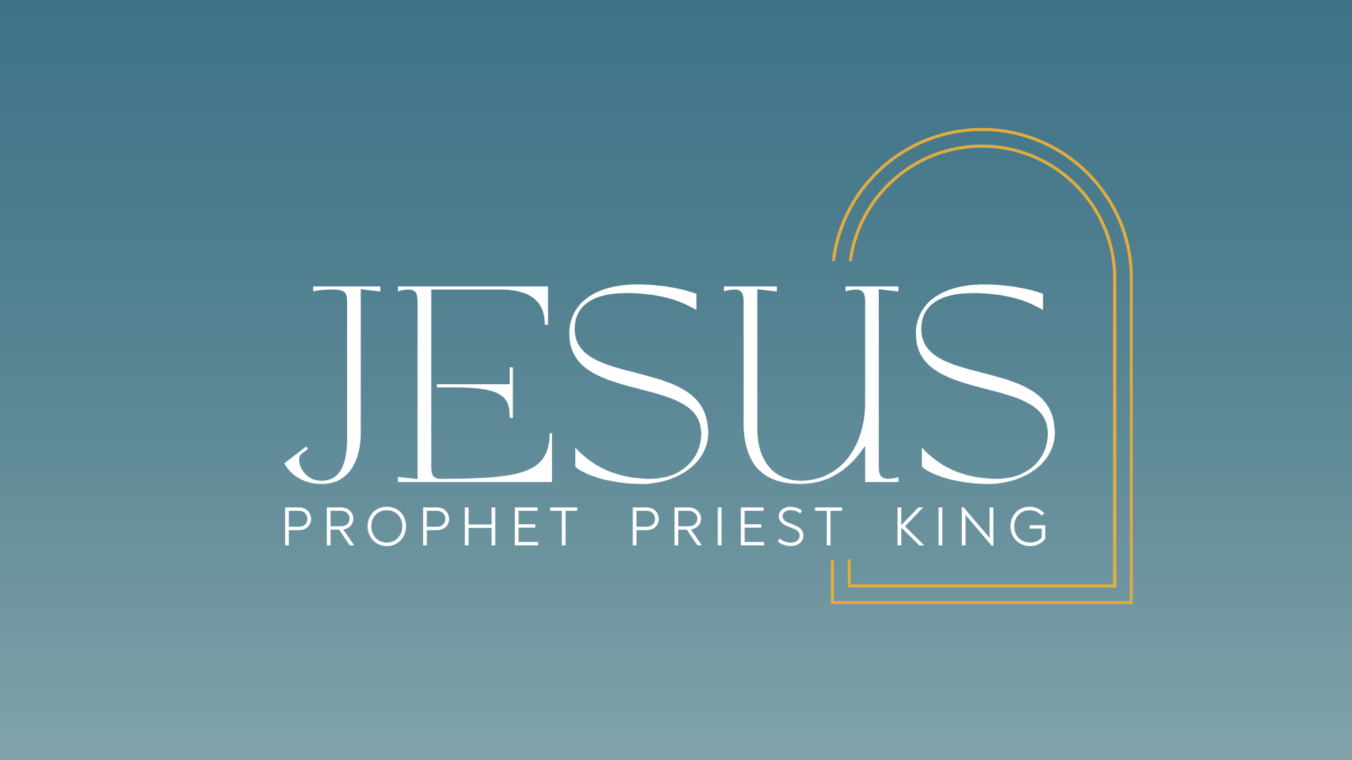 Easter 2026- Jesus: Prophet Priest King